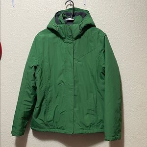 Lands' End Women's Green "The Squall" Jacket. Very Good Condition. Size XL.